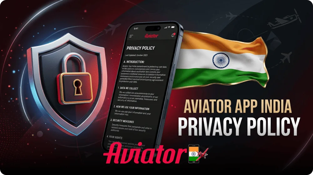 Aviator App India privacy policy and player data protection
